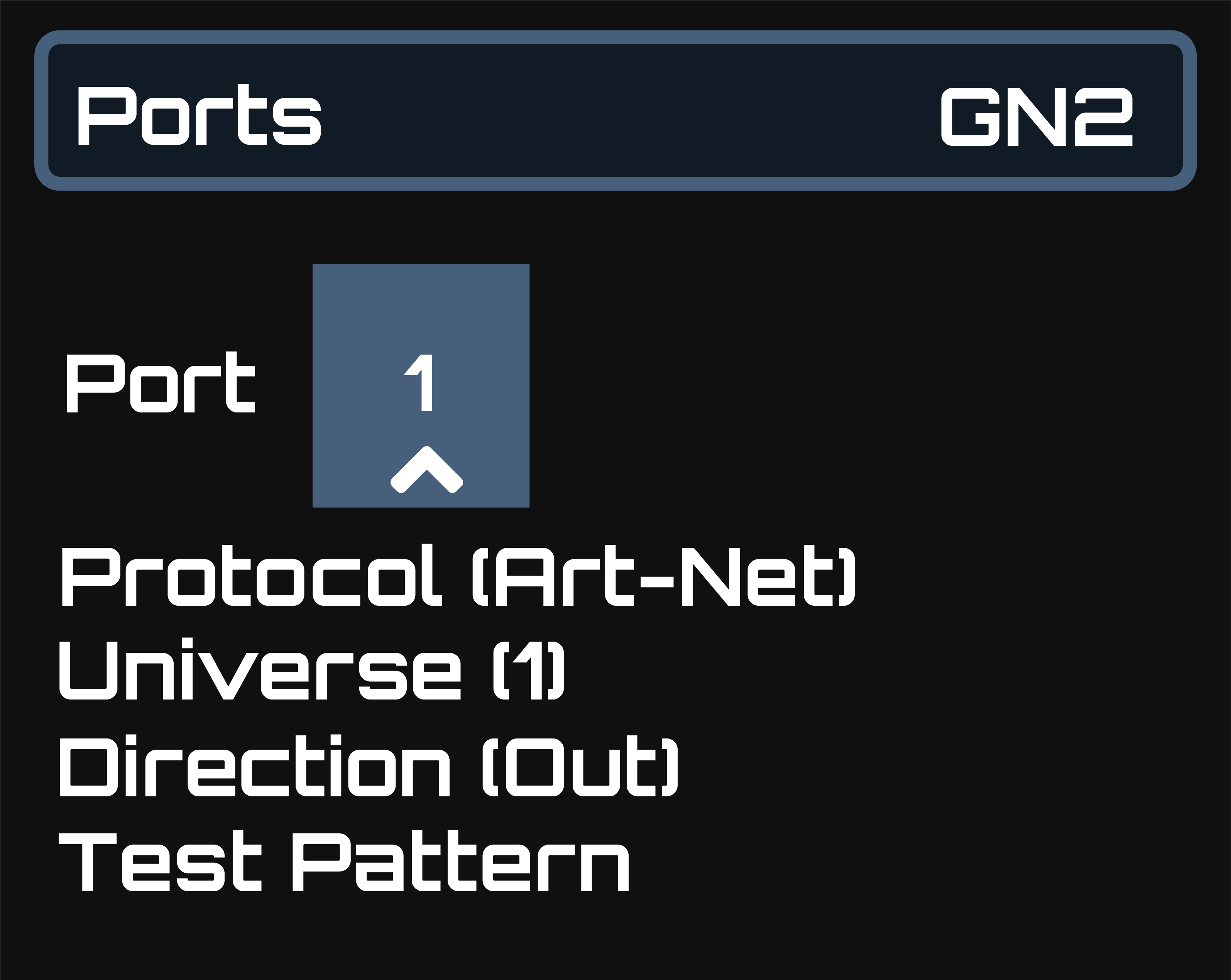 Ports Display