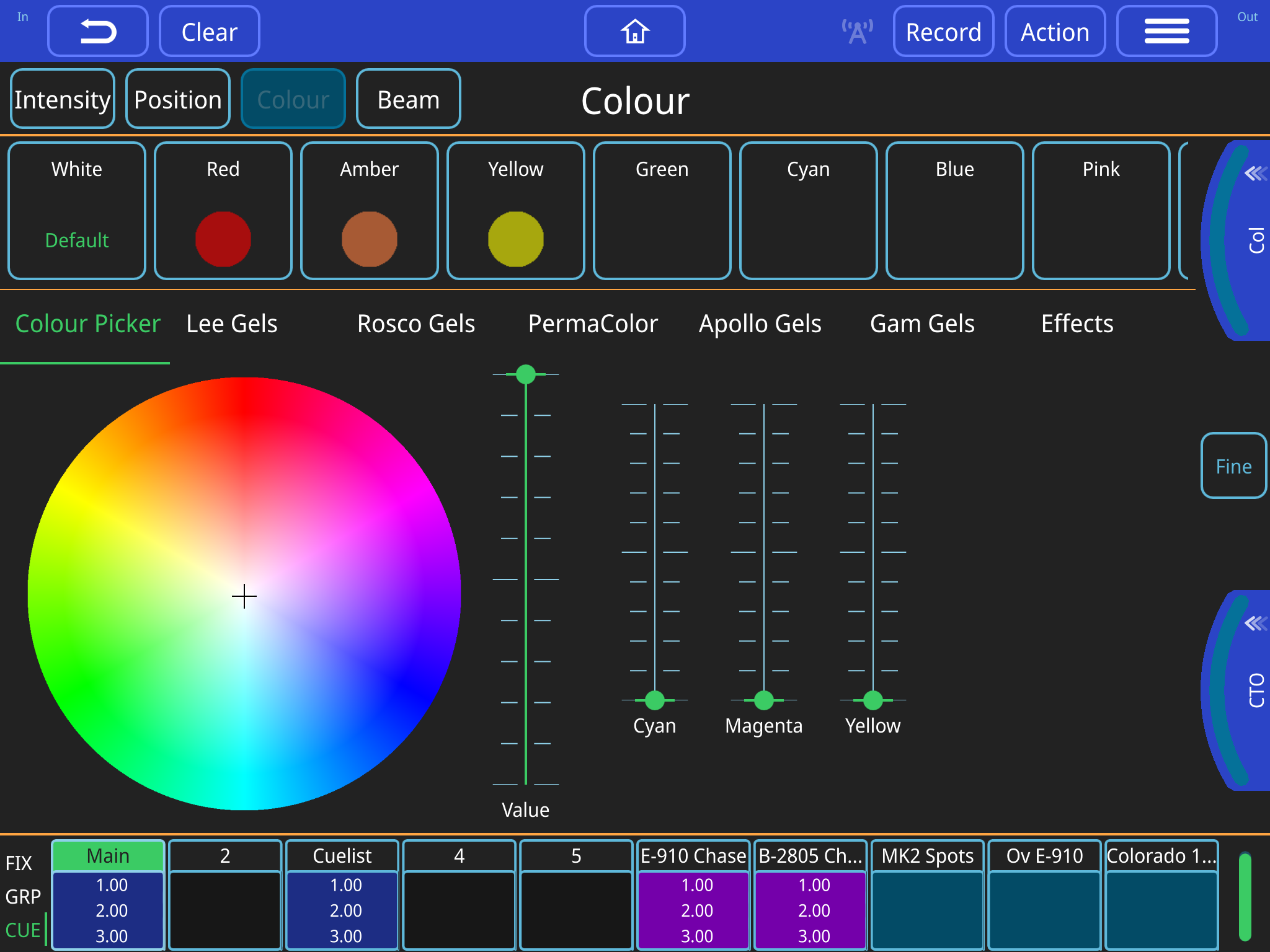 Only RGB Colour Window